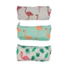 Cartuchera flamingos X 12 unidades