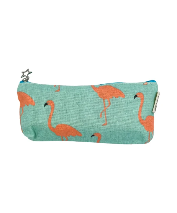 Cartuchera flamingos X 12 unidades