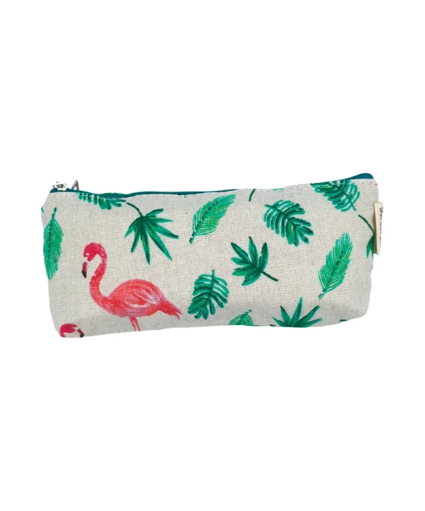 Cartuchera flamingos X 12 unidades