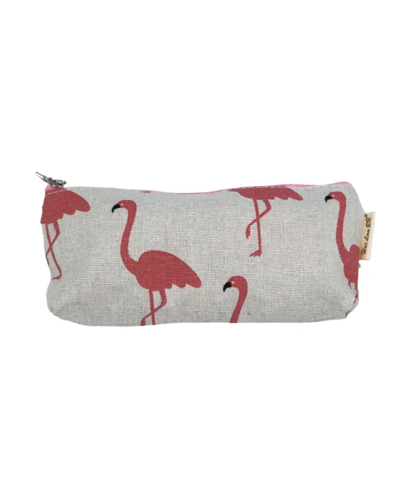 Cartuchera flamingos X 12 unidades