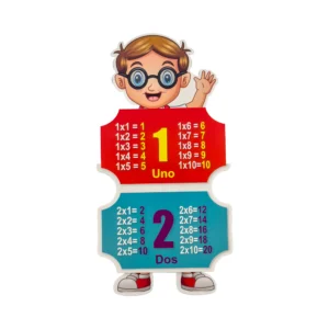 Didácticos tablas de multiplicar X 12 unidades