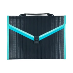 Folder negro carta 13 bolsillos X Unidad