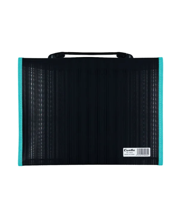 F8822_2 Folder negro carta 13 bolsillos