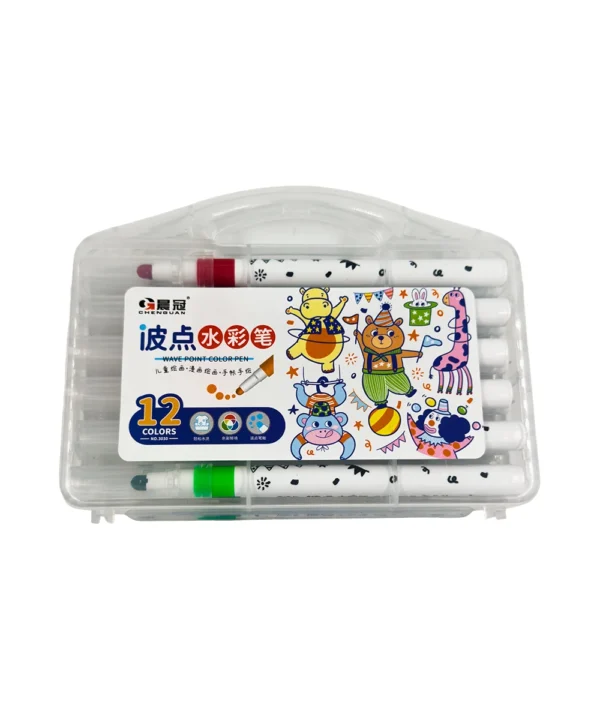 Set X 12  Estuche de plumones