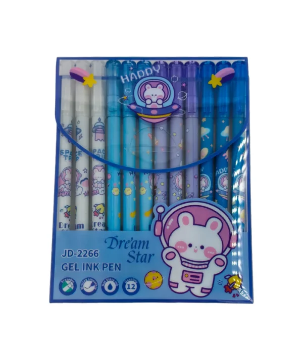 Bolígrafo en gel astronauta Set X 12 unidades