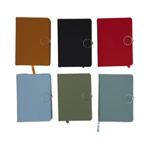 Agenda unicolor con broche X unidad