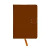 Agenda unicolor con broche X unidad