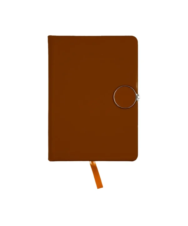 Agenda unicolor con broche X unidad