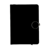 Agenda unicolor con broche X unidad
