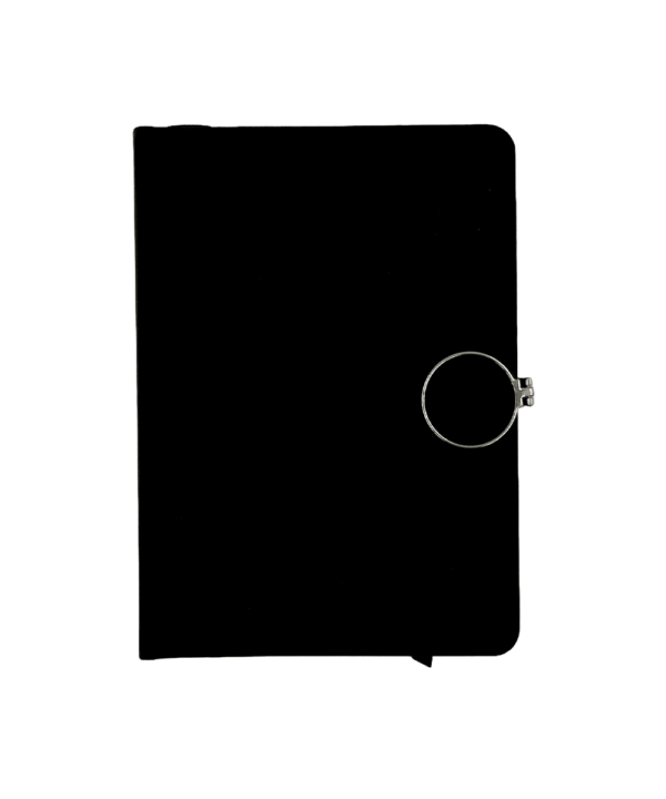 Agenda unicolor con broche X unidad