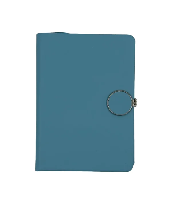 Agenda unicolor con broche X unidad