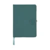 Agenda unicolor con broche X unidad