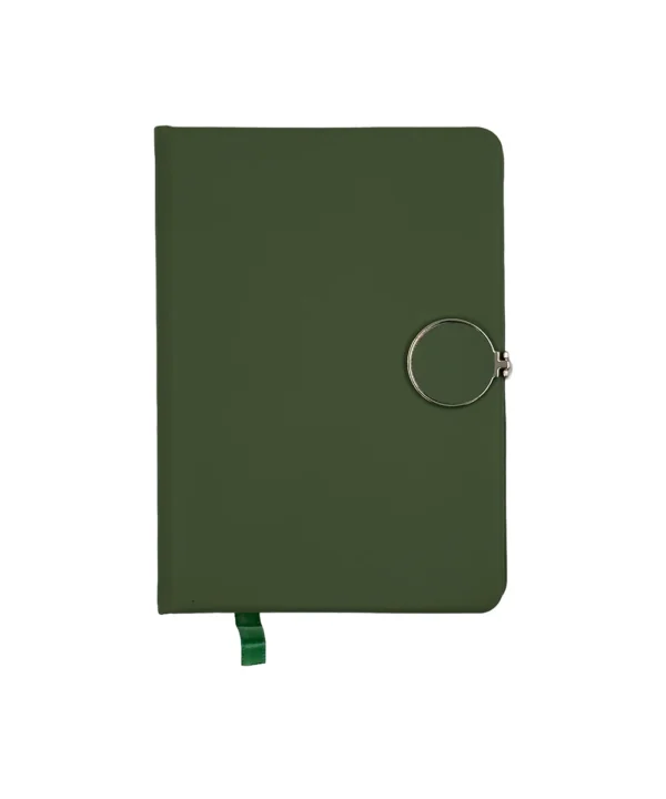 Agenda unicolor con broche X unidad
