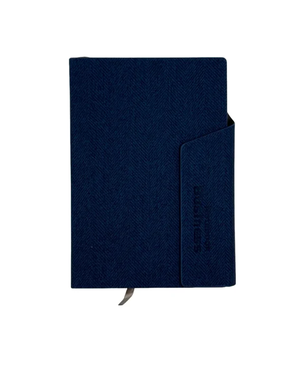 Agenda de notas unicolor con broche X unidad