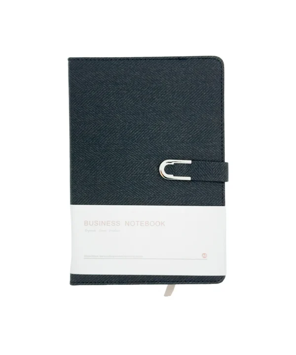 Agenda de notas unicolor con broche X unidad