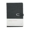 Agenda de notas unicolor con broche X unidad