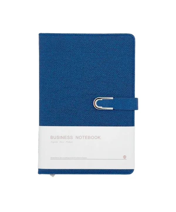Agenda de notas unicolor con broche X unidad