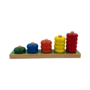 Ábaco en madera abierto 5Pz X unidad