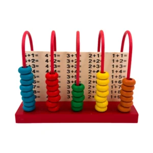 Ábaco en madera tablas de multiplicar X unidad