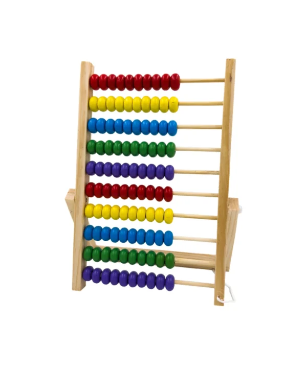 Ábaco en madera con soporte X unidad