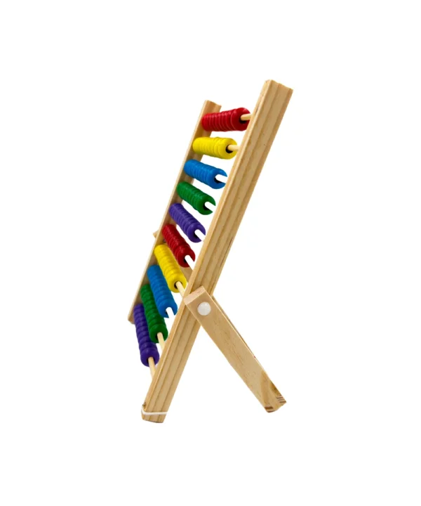 Ábaco en madera con soporte X unidad