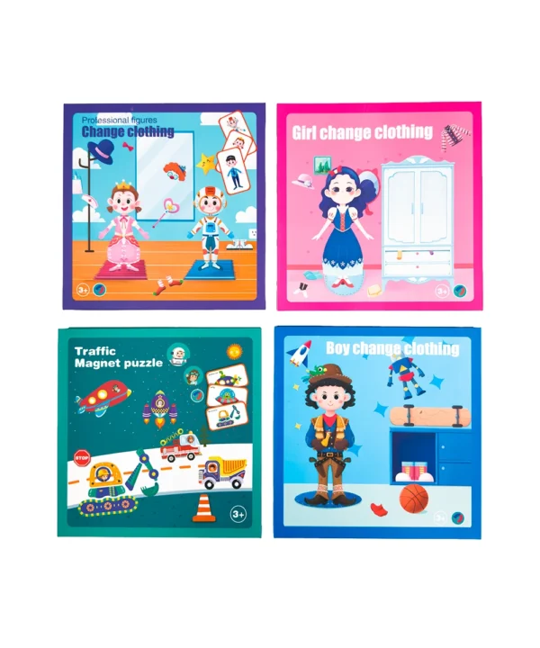 Rompecabezas magnético X set