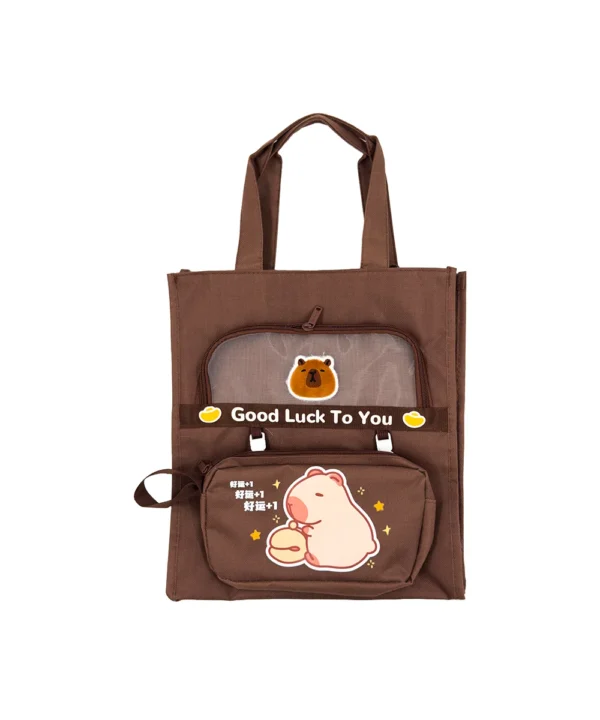 Morral capibara café X unidad