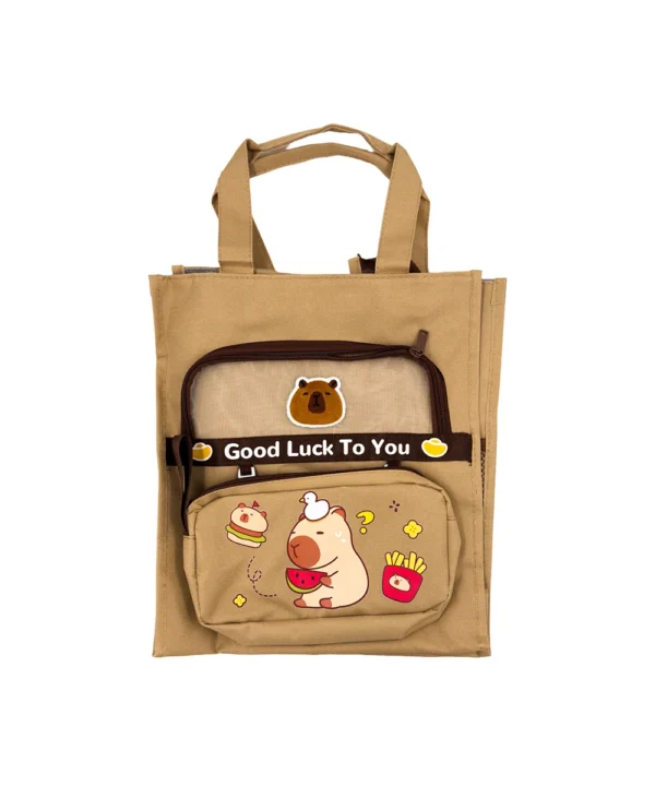 Morral capibara café X unidad