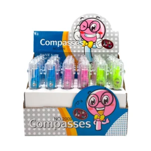 Compás escolar colores X 24 unidades