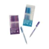 Set bolígrafos azul-morado X 6 unidades