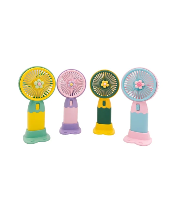 Ventilador portatil flor X Unidad