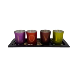 Velas led LOVE X Set