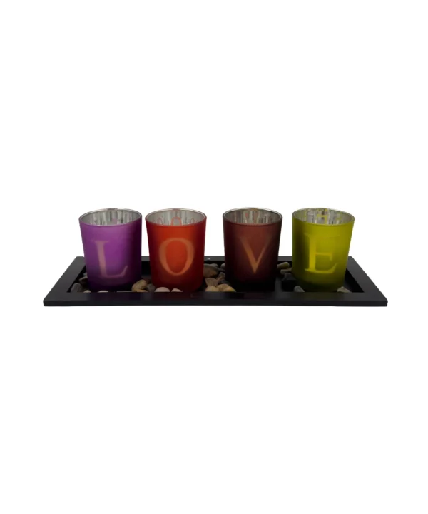 Velas led LOVE X Set