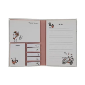 Notas adhesivas tipo libro X unidad