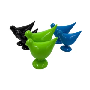 Figura en resina pajaros X 2 unidades