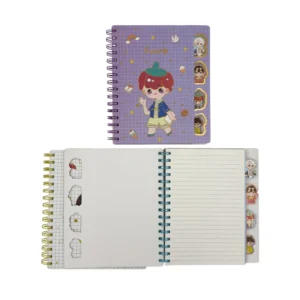 Libreta de notas con separador X Unidad