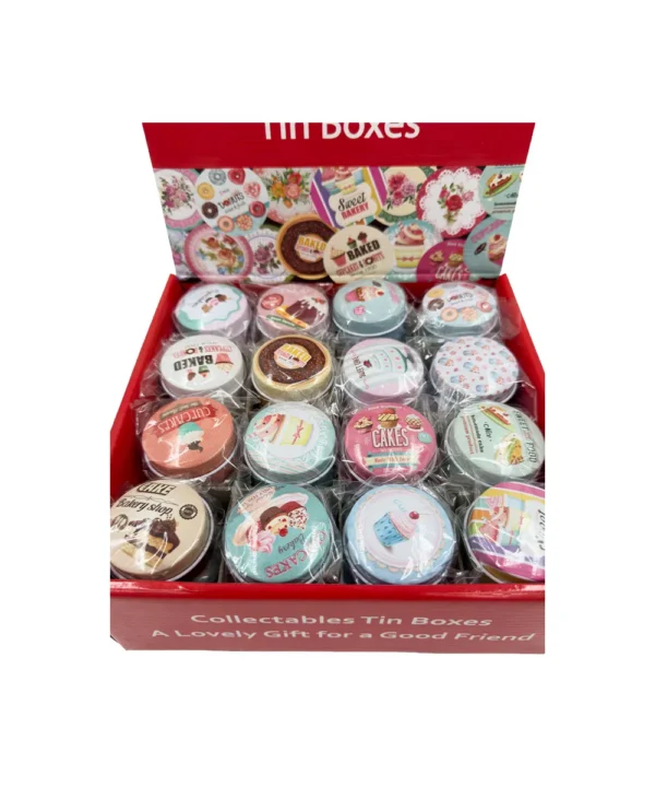 Tarro metálico Cupcakes X 48 unidades