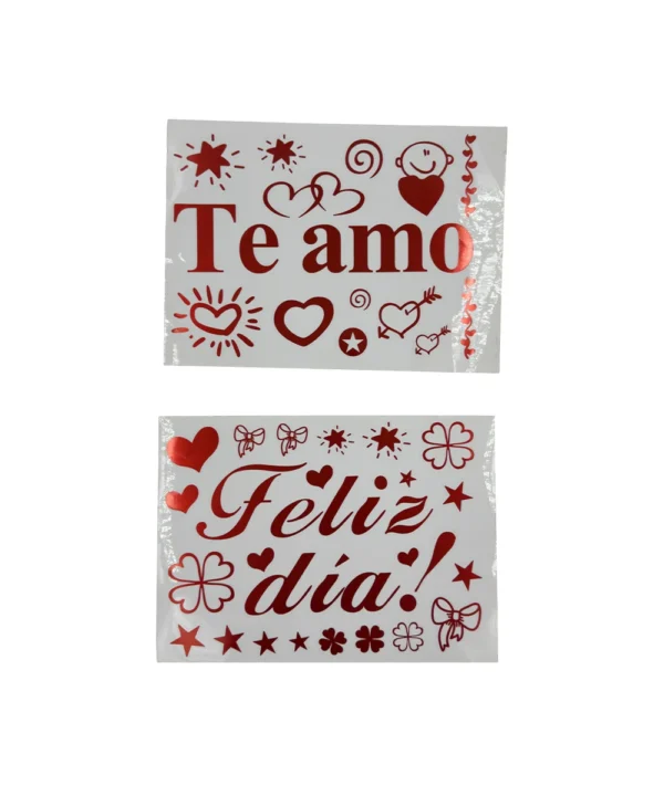 Sticker para globo X Unidad