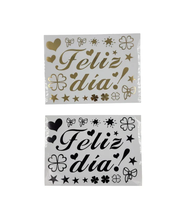 Sticker para globo X Unidad