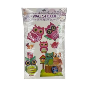 Sticker para pared Búhos X Unidad