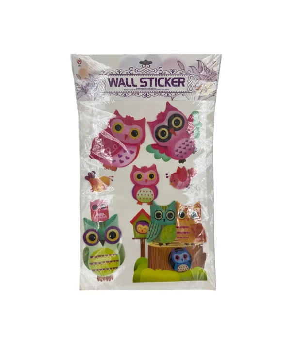 Sticker para pared Búhos X Unidad