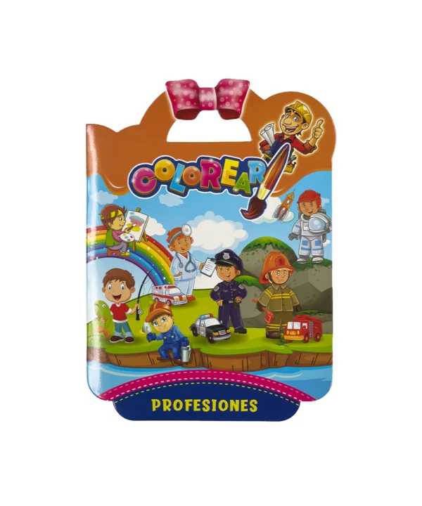 Didáctico libro para colorear con manija