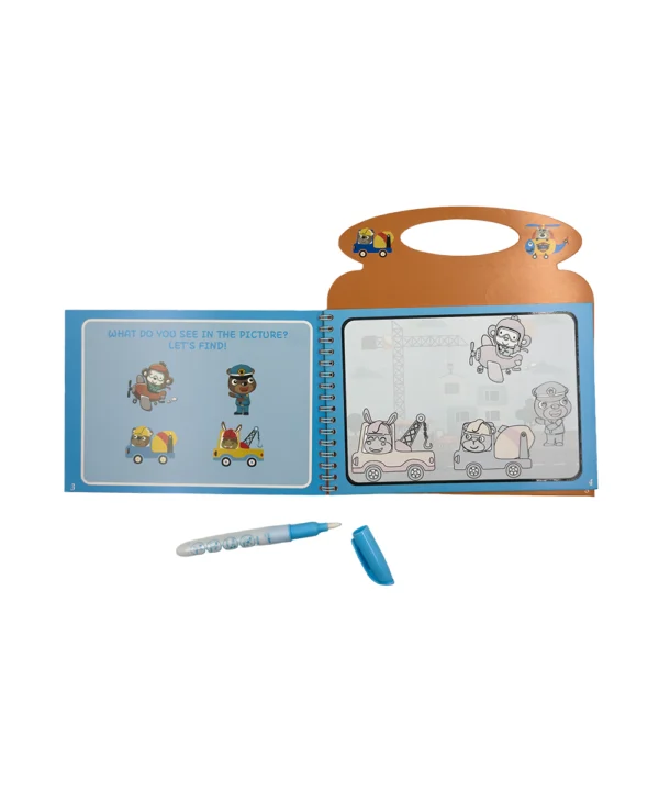 Didáctico libro para colorear mágico