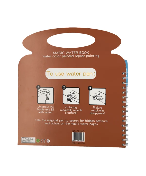 Didáctico libro para colorear mágico