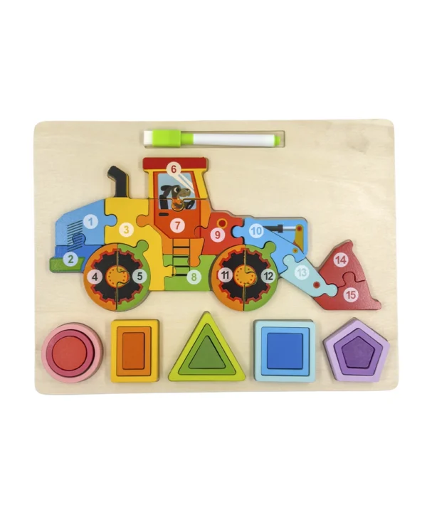 Didáctico rompecabezas variados