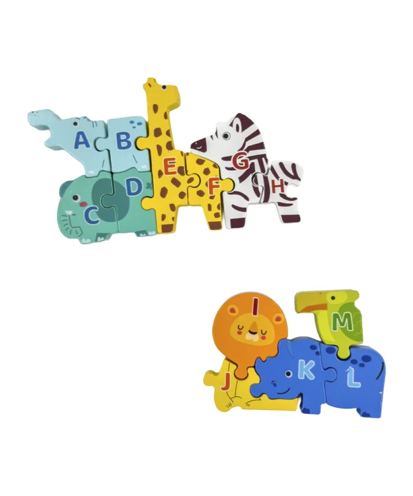 Didáctico rompecabezas animales granja