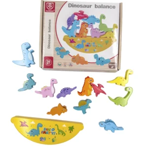 Didáctico balanza dinosaurios