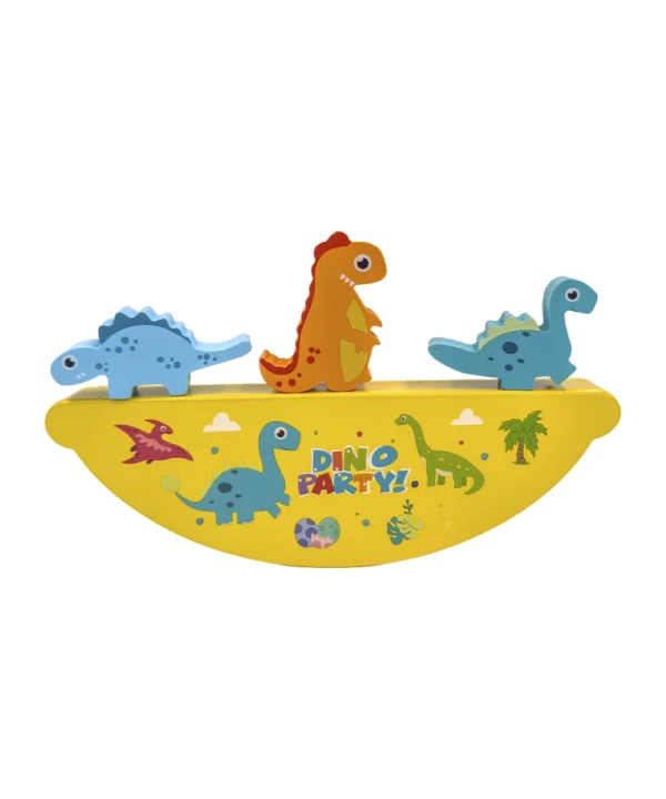 Didáctico balanza dinosaurios