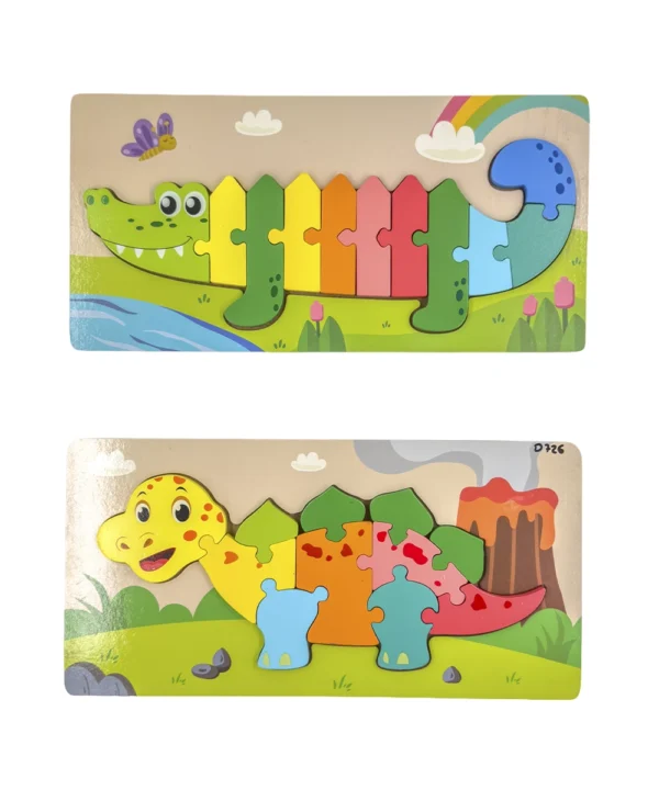 Didáctico rompecabezas 3D