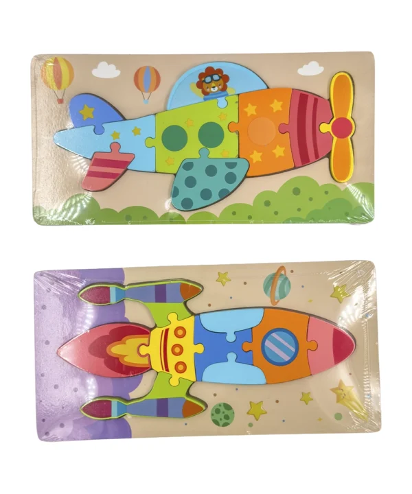 Didáctico rompecabezas 3D